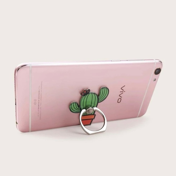 Cactus Phone Key Ring - Picture 2 of 4